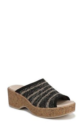 Life Stride Very Ready Platform Sandal in Black /Sand Castle at Nordstrom Rack, Size 6.5