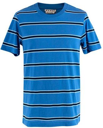 Marni Blue & black striped T-shirt Size XS