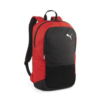 Puma Sporttasche PUMA TEAMGOAL BACKPACK, Gr. B/H/T: 30cm x 48cm x 15cm, rot (puma rot, puma schwarz), Obermaterial: 100% Polyester, Taschen Sporttasche