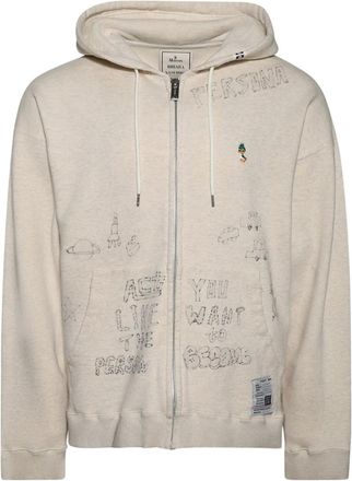 Miharayasuhiro Felpa con effetto vissuto - Toni neutri