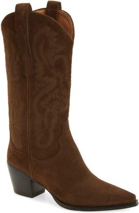 Jeffrey Campbell Dagget Western Boot in Brown Suede at Nordstrom, Size 7.5