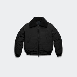 Canada Goose Chilliwack Aviator Bomber (Men, Black, XXL)