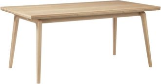 FDB M&oslash;bler C65 &Aring;strup Tisch klein, 90 x 170 cm, Eiche lackiert / natur