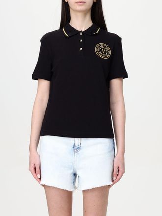Versace Jeans Couture Polo in cotone con logo Versace Jeans Couture