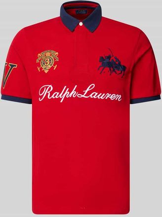 Polo Ralph Lauren Regular Fit Poloshirt aus reiner Baumwolle in Rot, Gr&ouml;&szlig;e XXL