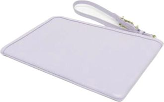 Givenchy Pre-owned Clutches, female, Purple, Size: ONE SIZE Pre-owned Leather Pouch
