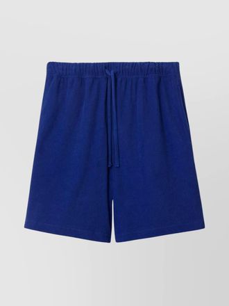 Burberry cotton towelling shorts