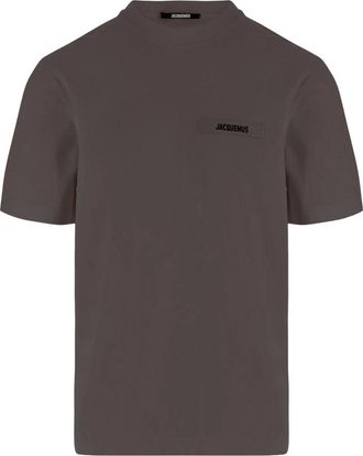 Jacquemus Heren, Tops, Bruin, Maat: S