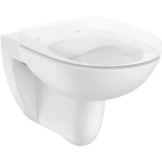 Roca Roca - Taza Suspendida Rimless Con Salida Horizontal Round Debba