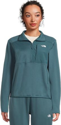 The North Face TNFtm Performance Fleece 1/4 Zip Womens Coat Space : 2XL, Elastane/Polyester