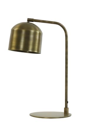 Light & Living Light & Living - L&aacute;mpara De Mesa - Aleso - Bronce - Metal