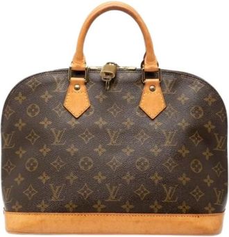 Louis Vuitton Pre-owned Handbags, female, Brown, Size: ONE SIZE Pre-owned Vintage Handbag