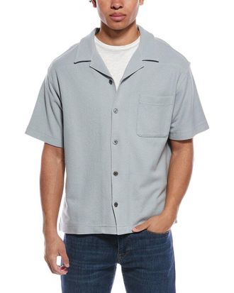Frame Denim FRAME Jacquard Relaxed Shirt