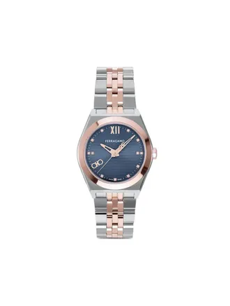 Ferragamo Orologio Vega 28mm - Blu