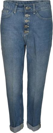 Dondup Cropped Jeans - Dames - Cropped Jeans - Blauw - W29 - Jeans