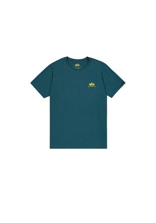 Alpha Industries T-Shirt ALPHA INDUSTRIES Backprint T-Shirt, Herren, Gr. XXL, deep petrol, Obermaterial: 100% Baumwolle, Shirts T-Shirt