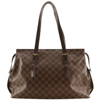 Louis Vuitton Pre-owned Tote Bags, female, Brown, Size: ONE SIZE Pre-owned Chelsea Tote Bag