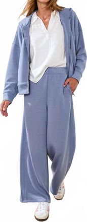 Tribal Techno Lux Pull-On Pant In Dustblue