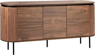 Klast Aparador efecto madera nogal 160 cm x 76 cm