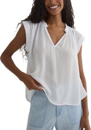 Bella Dahl Shirred Pullover Cap Sleeve