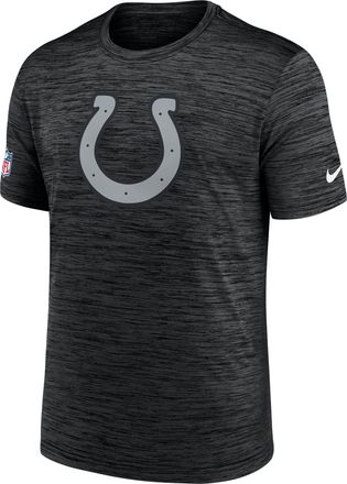 Nike Indianapolis Colts Rivalries Collection Sideline Velocity Nike Mens Dri-FIT NFL T-Shirt in Black | 02ER00A98-B3C