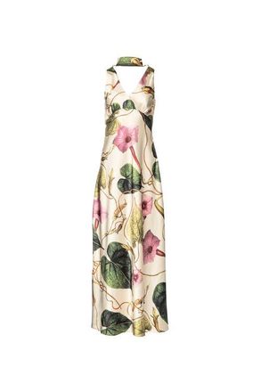 VASILIKI Catalina Silky Gown In Rafflesia at Nordstrom, Size X-Small