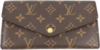 Louis Vuitton Pre-owned Lange portemonnee (bi-fold) - Heren - Vintage Accessoires - Bruin - ONE Size - Vintage