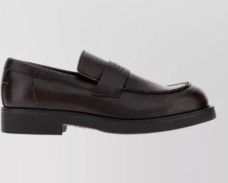 Maison Margiela leather monk shoes