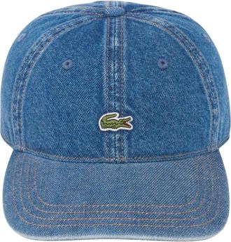 Lacoste Gorra de Sarga de Algod&oacute;n - Accessories - unisex - Azul - ONE SIZE