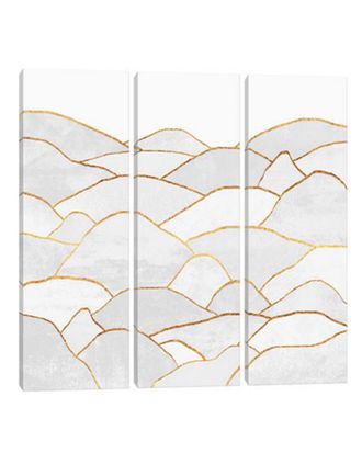 iCanvas Icanvas Icanvas White Hills By Elisabeth Fredriksson