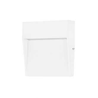 Forlight Foco led pared exterior aluminio blanco 10x2x10 cm
