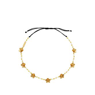 Marc Jacobs Daisy Beaded Necklace