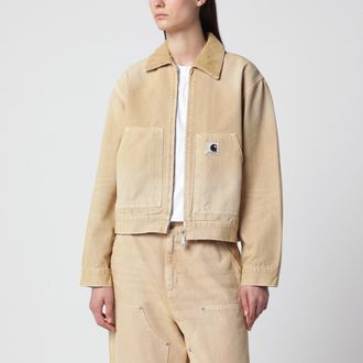Carhartt Work in Progress Giacca OG Arcan ampia in tela Dearborn marrone