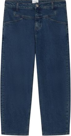 Closed Blue Straight High Rise Jeans