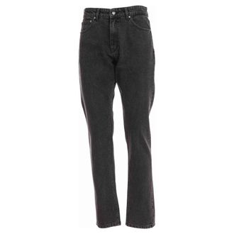 Roberto Cavalli Straight-fit Jeans - Heren - Jeans - Zwart - Maat: W34 Katoen