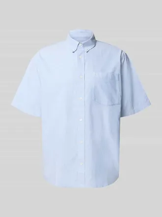 Carhartt Work in Progress Regular Fit Freizeithemd mit Button-Down-Kragen Modell Braxton in Hellblau, Gr&ouml;&szlig;e XXL