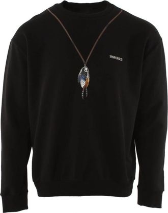 Marcelo Burlon Sweatshirt - Heren - Sweatshirts - Zwart - XL - Hoodies & sweatvesten