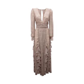 Elisabetta Franchi Ab-Rs2-52E2 Maxi Dress - female - Elisabetta Franchi - Maxi Dresses - Multicolor - S - Dresses