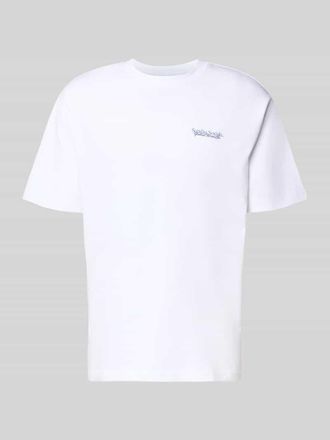 Only & Sons Relaxed Fit T-Shirt aus reiner Baumwolle Modell FRED DU MARTIN in Weiss, Gr&ouml;&szlig;e XXL