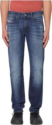 Diesel Heren, Jeans, Blauw, Maat: W32 L32 Katoen