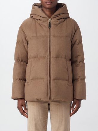 Max Mara Giacca corta in lana trapuntata con cappuccio imbottito