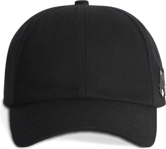 Maison Kitsun&eacute; fox-motif adjustable cap - unisex - Cotton - One Size - Grey