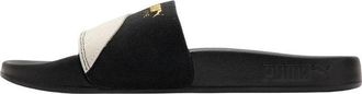 Puma Lead Cat 2.0 Suede OG Slide Black White 389117-01