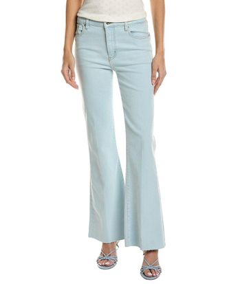 Frame Denim The Icon Feather Raw After Flare Jean