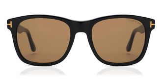 Tom Ford FT0595 ERIC-02 01J Mens Sunglasses Black Size 55