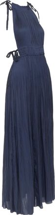 Ulla Johnson Pleated Halter Neck Dress