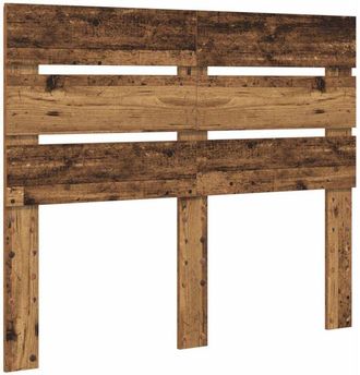 vidaXL Cabecero Madera Vieja 120 Cm Madera De Ingenier&iacute;a Vidaxl