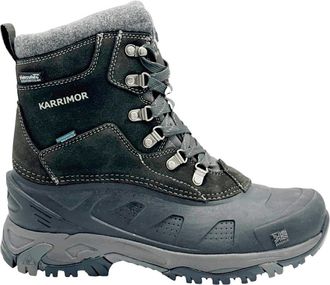 Karrimor Winterlaarzen voor heren van su&egrave;de met contrasterende details (Zwart)