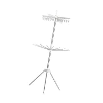 OEM Tendedero Plegable De Ropa Sin Manchas Con Dos Niveles Para La Lavander&iacute;a