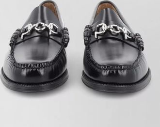 G.H. Bass & Co. leather monk shoes